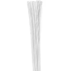 Alambres blancos para flores nº 30 (50) - Decora