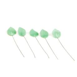 Alambres verdes para flores nº 18 (50) - Decora