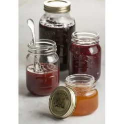 Anillas con cierre de rosca doradas para sellado al vacío (6) - Kilner