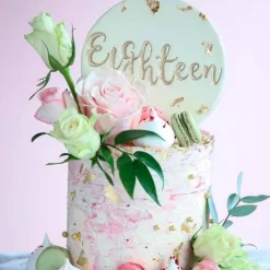 Base para topper personalizado círculo 12 cm