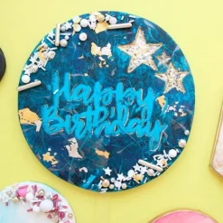 Base para topper personalizado círculo 15,5 cm