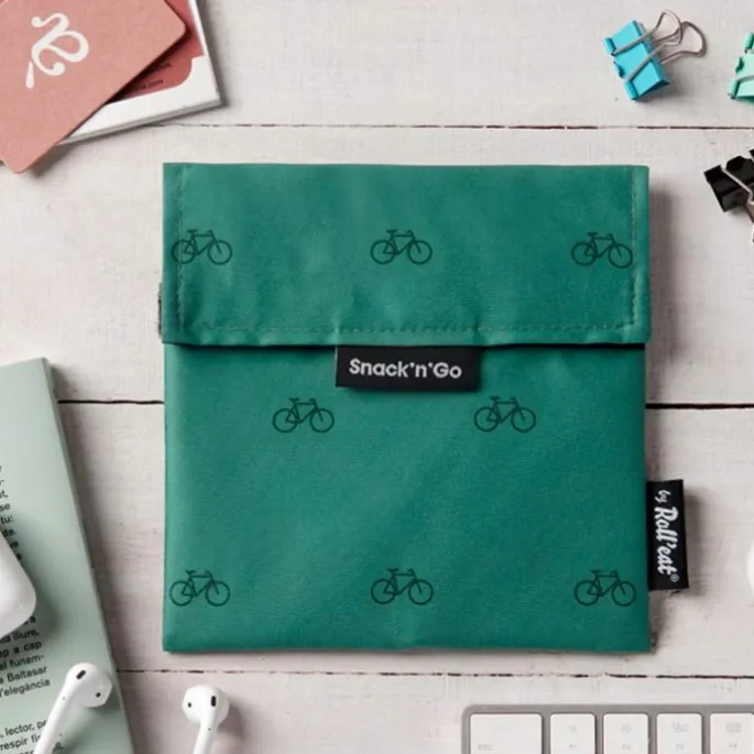 Bolsa reutilizable Bike Snack'n'Go Icons Bike - Tela - Roll'eat