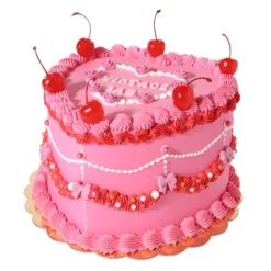 Cerezas Maraschino rojas con tallo 225 g - Pastkolor