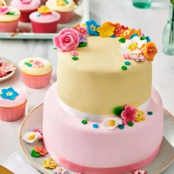 Fondant azul pastel 250 g - Sin gluten - Funcakes