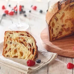 Molde de papel grueso rojo para panettone 15 x 11 cm (750 kg)