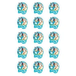 Oblea Bluey 5 cm (15) - María Lunarillos
