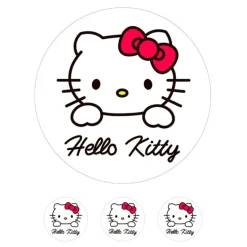 Papel de azúcar Hello Kitty 2 - 20 cm - María Lunarillos