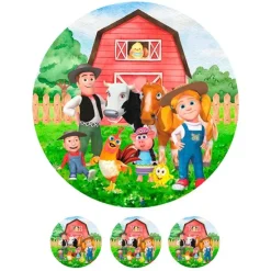 Papel de azúcar La Granja de Zenón 20 cm - María Lunarillos