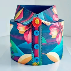 Papel de fibra vegetal - 6 fotos iguales en Círculos de 8 cm - Impresión personalizada