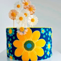 Papel de fibra vegetal - 15 fotos iguales en Círculos de 5 cm - Impresión personalizada